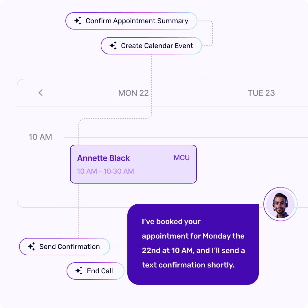 Scheduling & booking