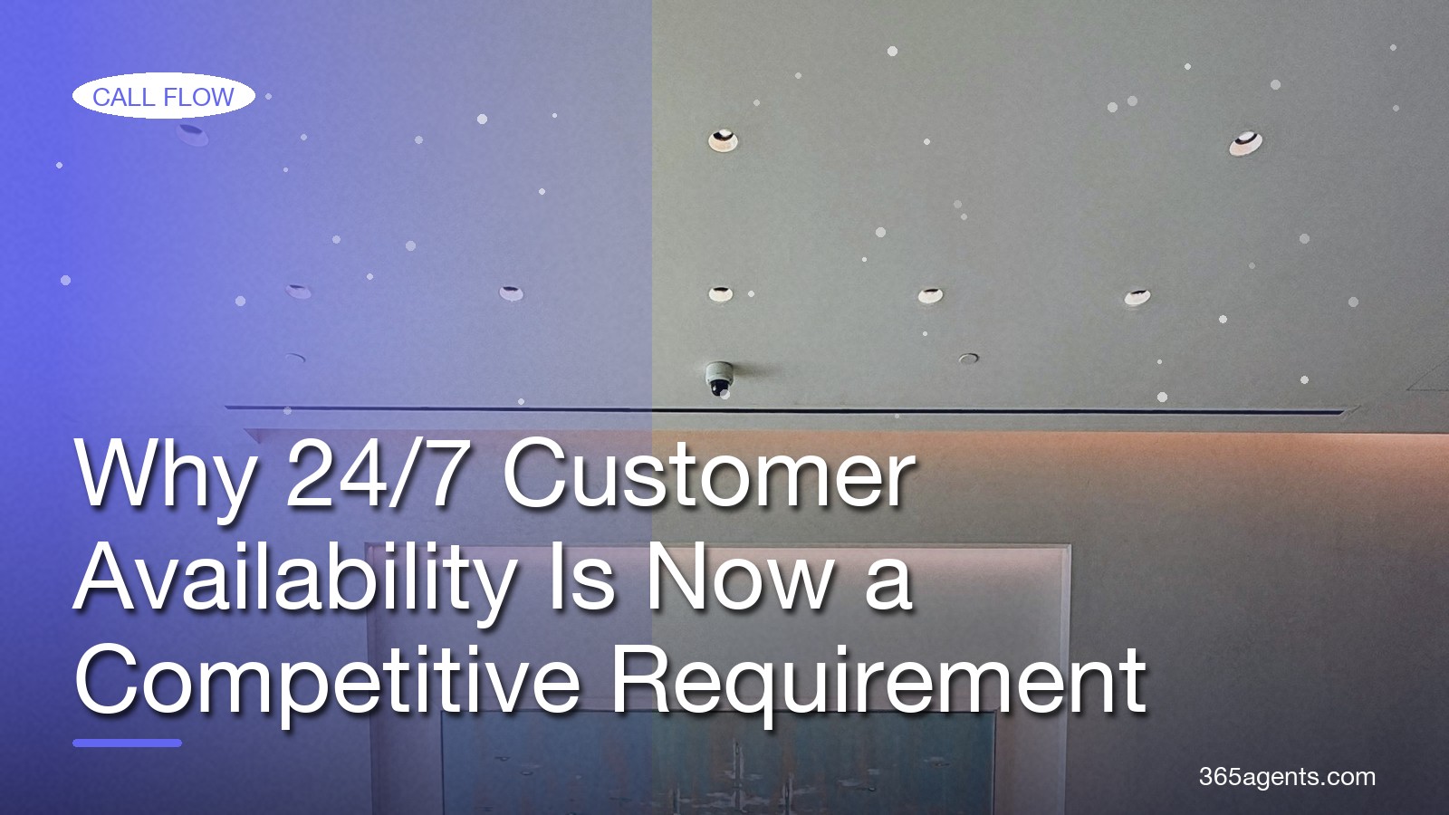Why 24/7 Customer Availability Is Now a Competitive Requirement – 365agents