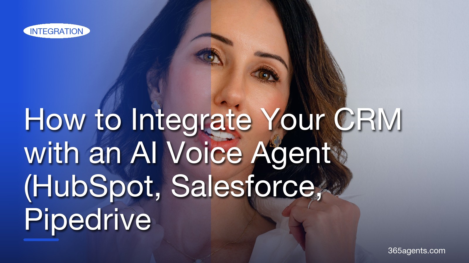 How to Integrate Your CRM with an AI Voice Agent (HubSpot, Salesforce, Pipedrive) – 365agents