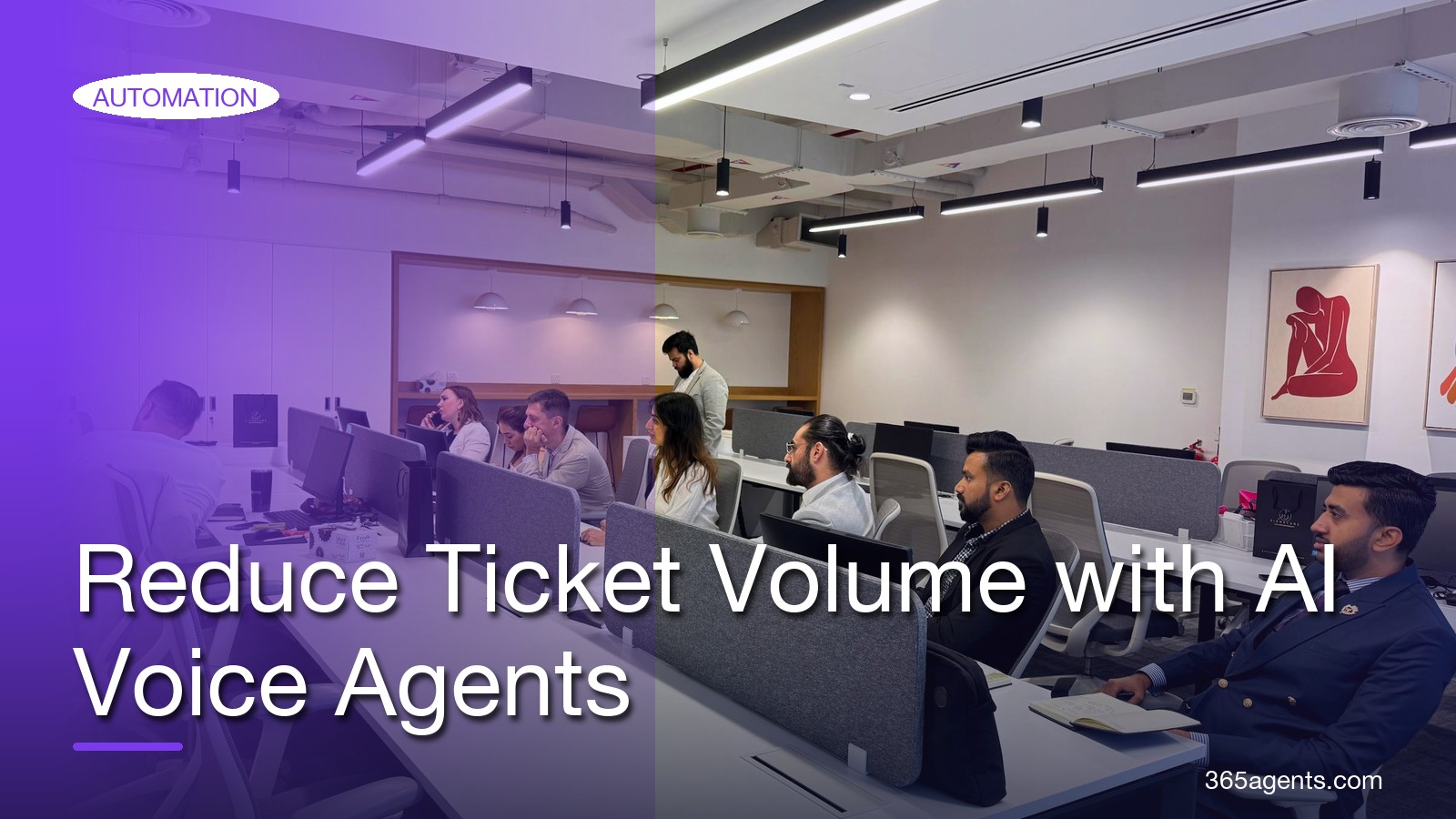 SaaS Customer Support Automation: Reduce Ticket Volume with AI Voice Agents – 365agents